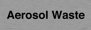 Aerosol Waste